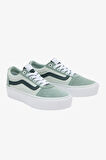 Vans Wm Ward Platform Kadın Yeşil Sneaker VN0A3TLCBHJ1