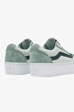 Vans Wm Ward Platform Kadın Yeşil Sneaker VN0A3TLCBHJ1