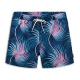 Vans Primary Print Elastic Erkek Mavi Deniz Şortu