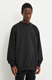Erkek Siyah Sweatshirt Vans ORIGINAL STANDARDS LOOSE CREW VN000GE9BLK1