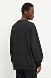 Erkek Siyah Sweatshirt Vans ORIGINAL STANDARDS LOOSE CREW VN000GE9BLK1