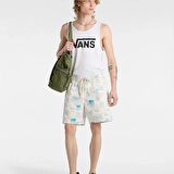 Vans Mn Range Relaxed Elastic Erkek Beyaz Şort