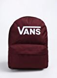 Vans Bordo Unisex Sırt Çantası VN000H504QU1 Old Skool Print Bac