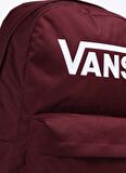 Vans Bordo Unisex Sırt Çantası VN000H504QU1 Old Skool Print Bac