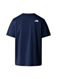 The North Face Lacivert Erkek Bisiklet Yaka Standart Fit Baskılı T-Shirt NF0A894X8K21_M BINER GRAPHIC 1 TEE