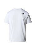 The North Face Beyaz Erkek Bisiklet Yaka Standart Fit Baskılı T-Shirt NF0A894XFN41_M BINER GRAPHIC 1 TEE