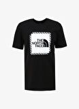 The North Face Siyah Erkek Bisiklet Yaka  Standart Fit Baskılı T-Shirt NF0A894YJK31_M BINER GRAPHIC 2 TEE