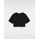 Vans Flying V Crew Crop Iı Siyah Kadın T-Shirt
