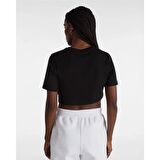 Vans Flying V Crew Crop Iı Siyah Kadın T-Shirt