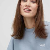 Vans Flying V Bff Crew Emea Dusty Blue Mavi Kadın Sweatshirt