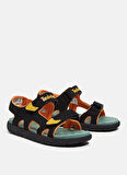 Timberland Siyah Erkek Çocuk Sandalet TB0A5M2DEDN1-Perkins Row BACKSTRAP