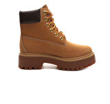 B1A5RJD2311-R Timberland Stone Street 6 Inch Lace Up Waterproof B Kadın Bot Ve çizme Sarı