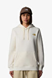 The North Face W Hoodıe Topographıc Kadın Beyaz Sweatshirt NF0A89CPQLI1