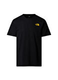 The North Face NF0A89FRAGG1-M SS COLLAGE TEE Sarı Bisiklet Yaka Regular Fit Düz Erkek T-Shirt