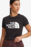 The North Face W Ss Easy Kadın Siyah T-Shirt NF0A8A6DJK31