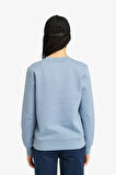 Timberland Exeter River Brushed Kadın Mavi Sweatshirt TB0A5NMXA421