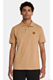 Woven Badge Polo Yaka T-Shirt