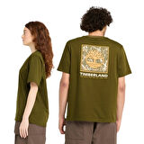 Timberland Ss Stack Camo Tee Erkek T-Shirt
