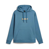 Vans Retro V OS Hoodie Kadın Mavi Sweatshirt