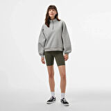 Elevated Double Knit Loose Mock Neck