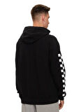 Siyah Erkek Kapüşon Yaka Normal Kalıp Sweatshirt VN000HP1BLK1-VANS BOXED PULLOVER