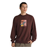 Vans Style Guy Loose Crew Erkek Kahverengi Sweatshirt