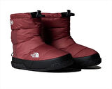 The North Face W Nuptse Apres Bootie Kadın Outdoor Botu (550 Dolgu Kaz Tüyü) NF0A5LWC8IM1 Kırmızı