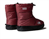 The North Face W Nuptse Apres Bootie Kadın Outdoor Botu (550 Dolgu Kaz Tüyü) NF0A5LWC8IM1 Kırmızı