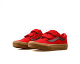 Vans Old Skool V Çocuk Günlük Ayakkabı VN000CYWRED1 Kırmızı