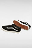  Unisex Yan Şeritli Old Skool Lowpro Sneaker - Siyah/Beyaz | 43