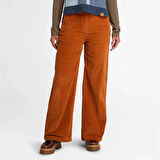 CORDUROY WIDE LEG PANTS