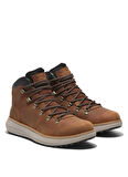Timberland Deri Kızıl Kahve Erkek Bot HUDSON ROAD MID LACE UP WATERPROOF