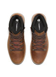 Timberland Deri Kızıl Kahve Erkek Bot HUDSON ROAD MID LACE UP WATERPROOF