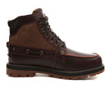 B0A697HEIW1-R Timberland Brıtton Road Mıd Lace Up Boot Erkek Bot Ve &amp;Ccedil;izme Kahve