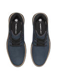 Timberland Deri Lacivert Erkek Günlük Ayakkabı HUDSON ROAD MID LACE UP CHUKKA BOOT