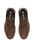 Timberland Deri Kahve Erkek Günlük Ayakkabı HUDSON ROAD MID LACE UP GTX CHUKKA