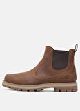 Timberland Deri Kızıl Kahve Erkek Bot BRITTON ROAD MID CHELSEA BOOT