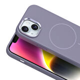 Gpack iPhone 14 uyumlu Kılıf Edi Silikon M-Safe Şarj Özellikli