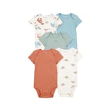 Carter's Layette Erkek Bebek Kısa Kollu 5'li Body 1T008710