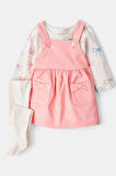 Kız Bebek Salopet Set CTR-1T567310