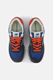 New Balance U574RBA Siyah &  Mavi & Kırmızı Erkek Günlük Spor Ayakkabı