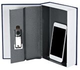 MÜHLEN Secret Safe 180 | Orta Boy Kitap Şekli Gizli & Şifreli Para ve Değerli Eşya Kasası