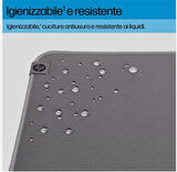 HP 105 8X595AA Temizlenebilir Mouse Pad  Gri Renk