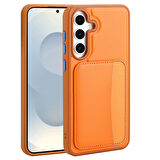 Gpack Samsung Galaxy S25 FE uyumlu Kılıf Kartlıklı X-Kart Silikon