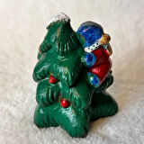 Uretti - Funda 1603 - El Yapımı Noel Ağacı ve Noel Baba Biblo Dekoratif Set