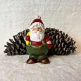 Uretti - Funda 1603 - El Yapımı Noel Ağacı ve Noel Baba Biblo Dekoratif Set