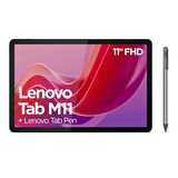 Lenovo Tab M11 TB330XU 11" 4GB 128GB WUXGA Wifi + LTE Tablet ZADB0231TR Lenovo Tab Pen Hediyeli (Sim Kart Uyumlu)
