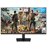 KTC H27T27 27" 100 Hz (HDMI + Dısplay Port ) 2560×1440 Freesync WQHD IPS Flat Monitör