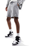 Nike Jordan Brooklyn Fleece Short Gri Pamuklu Erkek Şort