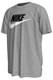 K NSW TEE FUTURA HBR - DK GREY HEATHER